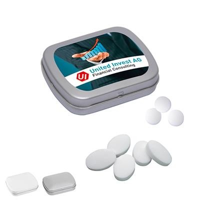 Picture of MINI TIN with Hinged Lid with Peppermint Pastilles