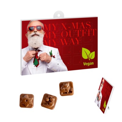 Picture of VEGAN A5 CHOCOLATE ADVENT CALENDAR BUSINESS