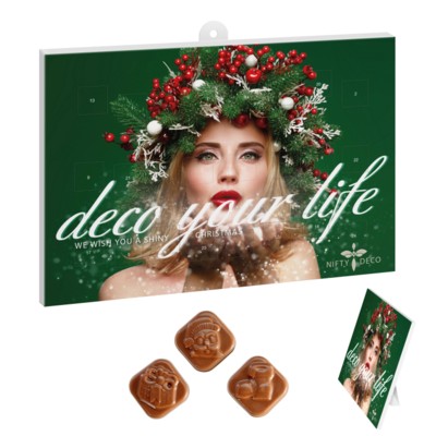 Picture of CLASSIC CHOCOLATE TABLE & WALL ADVENT CALENDAR BUSINESS