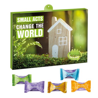 Picture of PREMIUM GIFT ADVENT CALENDAR ECO BUSINESS with Milka Moments Mix.