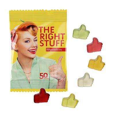 Picture of FRUIT GUM STANDARD SHAPE 10 G in Conventional Bag