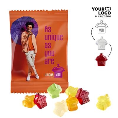 Picture of FRUIT GUM CUSTOMISED 10 G in Conventional Bag