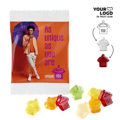 Picture of FRUIT GUM CUSTOMISED 10 G in Compostable Bag