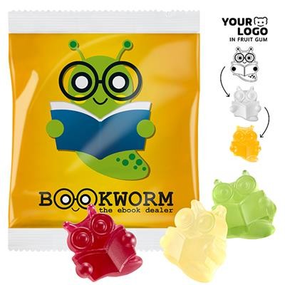 Picture of FRUIT GUM CUSTOMISED 30 G in Compostable Bag