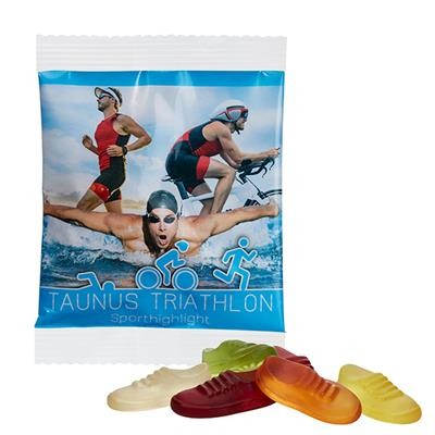 Picture of VEGAN JOGGER FRUIT GUMS in Compostable Bag