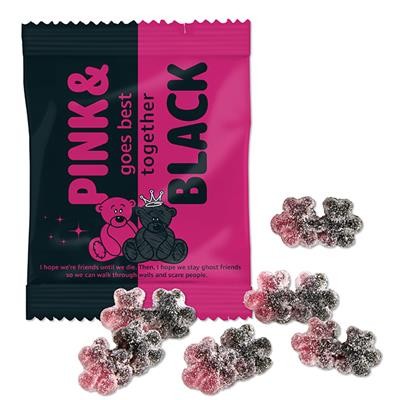 Picture of SALTY FRIENDSHIP LIQUORICE & RASPBERRY BEARS