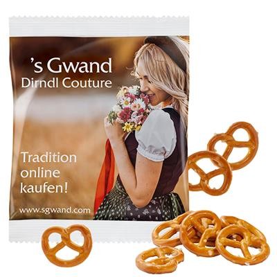 Picture of SALTY MINI PRETZELS in Compostable Bag