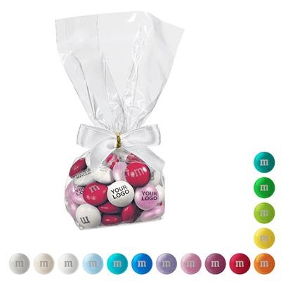 Picture of PERSONALISED M&MS® CHOCOLATE CANDIES in Bag with Ribbon