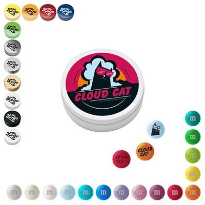 Picture of PERSONALISED M&MS® CHOCOLATE CANDIES in Metal Tin
