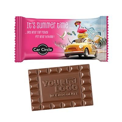 Picture of CUSTOMISED CHOCOLATE BAR L in Conventional Flowpack