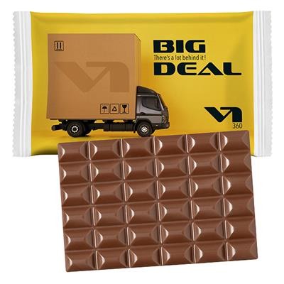 Picture of CHOCOLATE BAR XL in Paper Flowpack