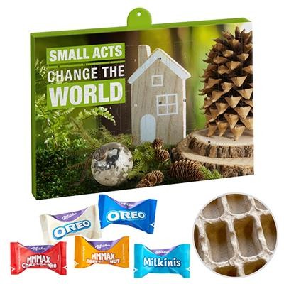 Picture of PREMIUM BRAND ADVENT CALENDAR - PAPER with Milka Favourites Mix