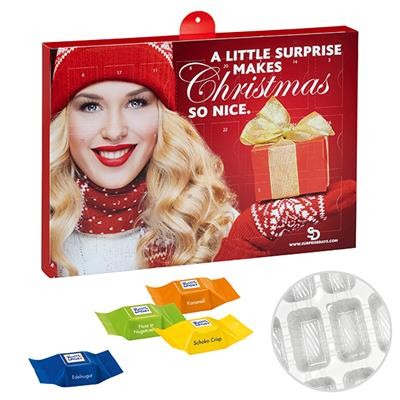 Picture of PREMIUM BRAND ADVENT CALENDAR with Ritter Sports Choco Cubes