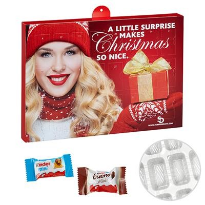 Picture of PREMIUM BRAND ADVENT CALENDAR with Kinder Minis
