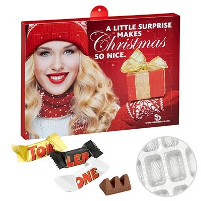 Picture of PREMIUM BRAND ADVENT CALENDAR with Toblerone Mini Mix