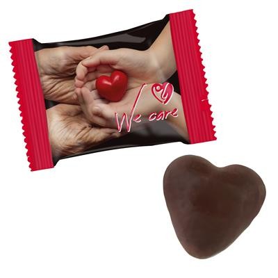 Picture of FILLED CHOCOLATE GINGERBREAD HEART