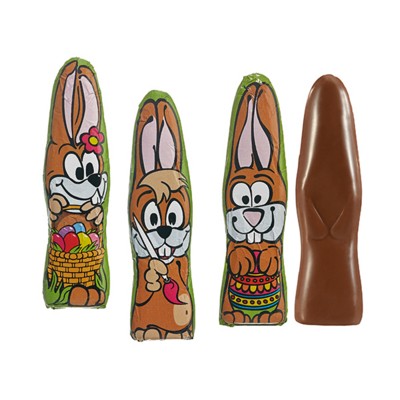 Picture of MINI CHOCOLATE EASTER BUNNY RABBIT STANDARD MOTIFS