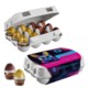 Picture of PAPER EASTER EGG BOX OF 12 with Ferrero Rocher Mini Eggs