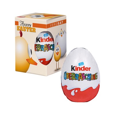 Picture of KINDER SURPRISE EGG in Promotional Cardboard Card Box