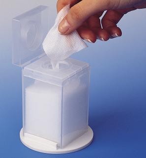 Picture of QUICKPAD SWAB DISPENSER in Transparent Clear