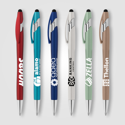 Picture of LA JOLLA RECYCLED PEN W &  STYLUS + ANTI-FRAUD INK