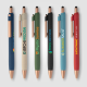 Picture of YORK RECYCLED PLASTIC BRONZE TRIM STYLUS BALL PEN
