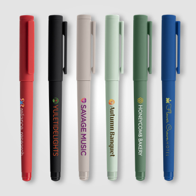 Picture of AERIS RECYCLED PLASTIC MONOCHROME GEL PEN