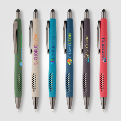 Picture of AVALON RECYCLED PLASTIC STONE FINISH STYLUS PEN