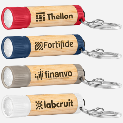 Picture of BAMBOO LED TORCH with Keyring