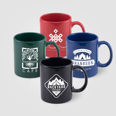 Picture of SEATTLE CLASSIC - 355 ML COLOUR CERAMIC POTTERY MUG.