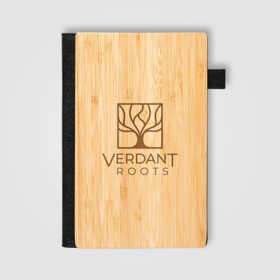Picture of WESEN BAMBOO REFILLABLE JOURNAL - A5