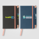 Picture of MILLER SOFTY ROSE GOLD NOTE BOOK & CROSBY PEN GIFT SET