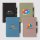 Picture of TERRA RECYCLED MILK CARTON HARD COVER SPIRAL A5 NOTE BOOK & REBORN PEN SET