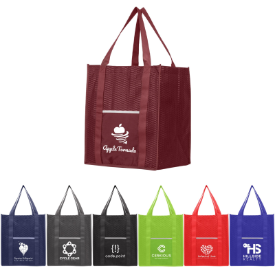 Picture of NORTH PARK DELUXE - NON-WOVEN SHOPPER TOTE BAG