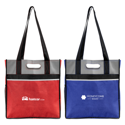 Picture of OSLO - QUAD-HANDLE NON-WOVEN SHOPPER TOTE BAG