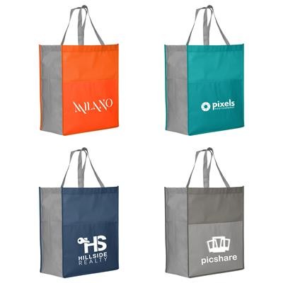 Picture of ROME - NON-WOVEN RPET ECO TOTE BAG