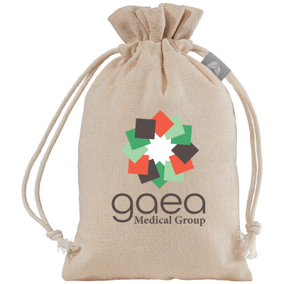 Picture of SMALL 105 GSM RECYCLED COTTON GIFT BAG