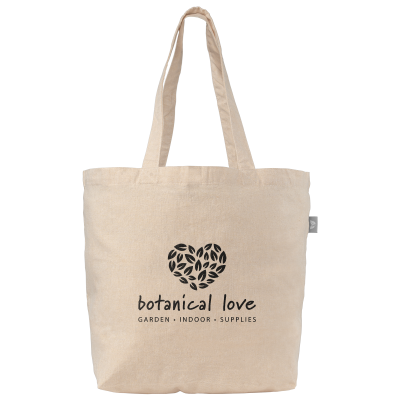 Picture of BUDGET 140 SHOPPER RECYCLED COTTON TOTE