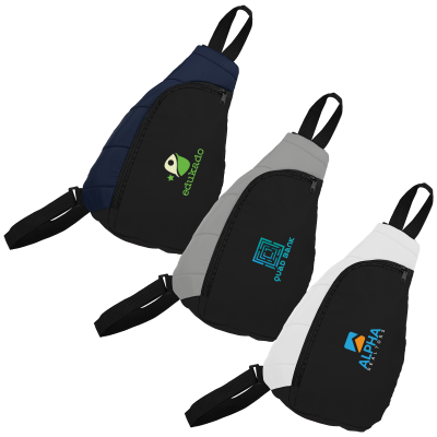 Picture of SPORTSTYLE RPET NYLON SLING BAG.