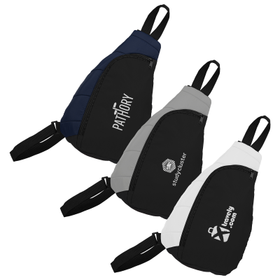 Picture of SPORTSTYLE RPET NYLON SLING BAG.