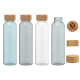 Picture of ALPINE - 500 ML GLASS BOTTLE with Bamboo Lid