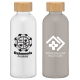Picture of STROM - 650 ML RPET WATER BOTTLE with Bamboo Lid