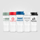 Picture of POLAR RECYCLED GLASS DUAL TONE STRAW TUMBLER - 1 L