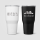 Picture of GROSCHE YUKON STAINLESS STEEL METAL SLIDER LID TUMBLER – 890 ML