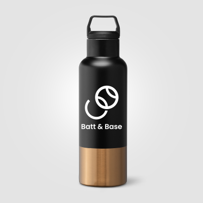 Picture of AURELIA RECYCLED STAINLESS STEEL METAL VACUUM THERMAL INSULATED BOTTLE - 640 ML