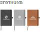 Picture of CARSON 210 x 140 MM BONDED LEATHER PU NOTE BOOK