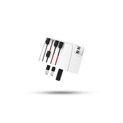 Picture of SKROSS MUV USB INNOVATIVE 2-POLE WORLD TRAVEL ADAPTER