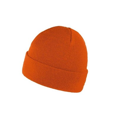 Picture of PRIMARY BAND BEANIE HAT 3008 in Neon Fluorescent Orange