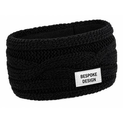 Picture of LUXURY FLEECE LINED HEAD BAND with Woven Label
