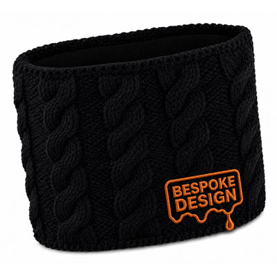 Picture of LUXURY FLEECE LINED SNOOD with Embroidery or Logo Patch